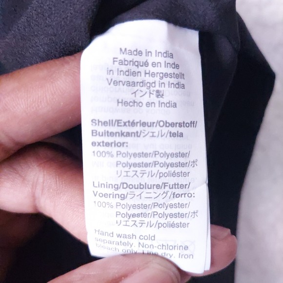 J. Crew Black Beaded Long sleeve Shift Dress Women's Sz 8 NWT - Picture 4 of 15